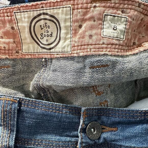 Life is Good Denim Skirt 8 - Picture 5 of 6